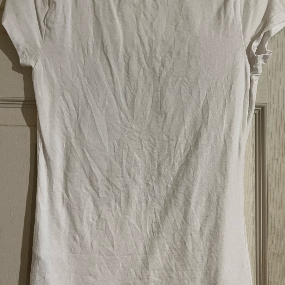 Guess White Leopard Print T-Shirt - Picture 2 of 2